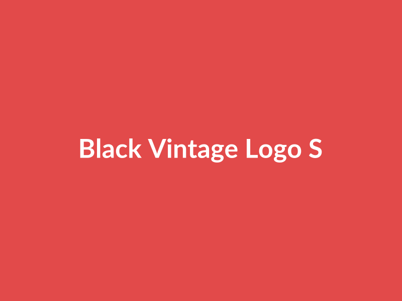 Black Vintage Logo Shirt - placehold image