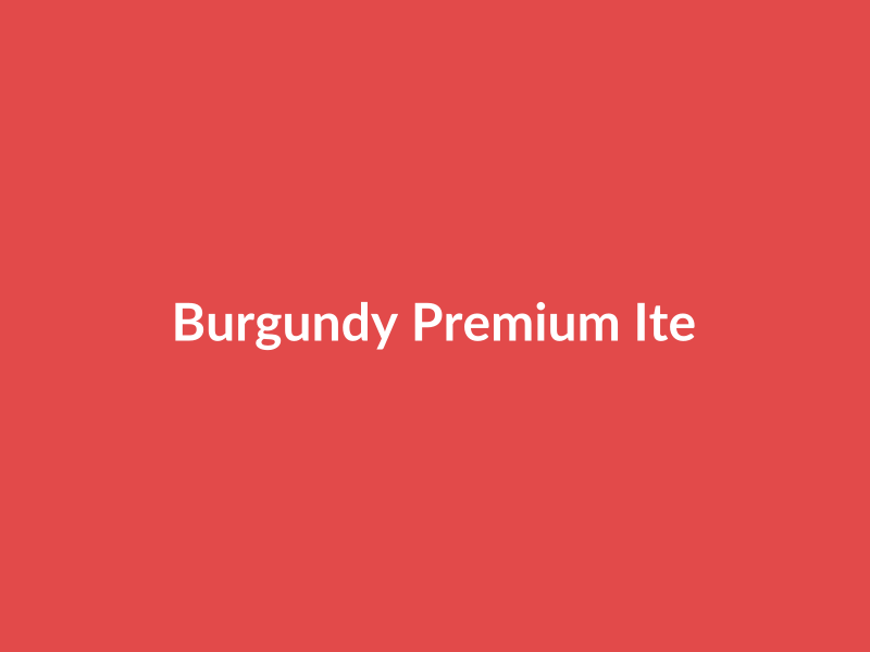 Burgundy Premium Item - placehold image