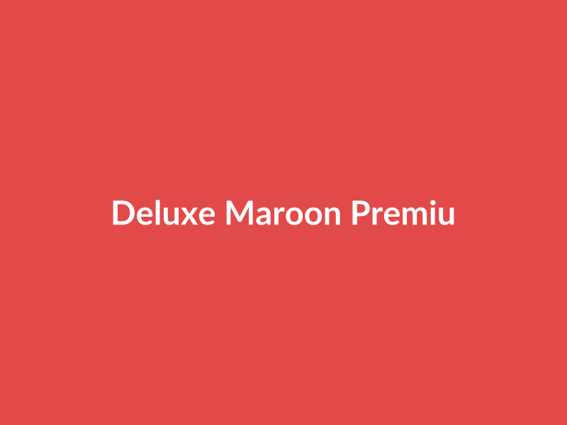 Deluxe Maroon Premium Item - placehold image