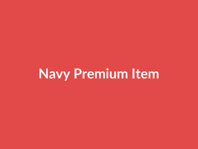 Navy Premium Item - placehold image