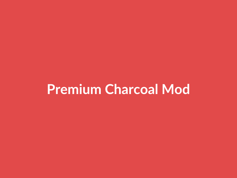 Premium Charcoal Modern Item - placehold image