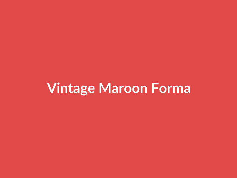 Vintage Maroon Formal Item - placehold image