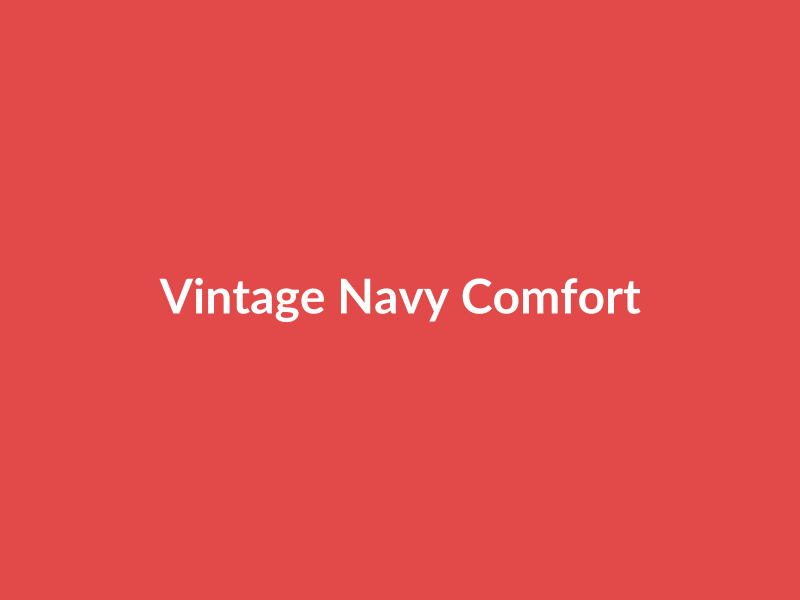 Vintage Navy Comfort Item - placehold image